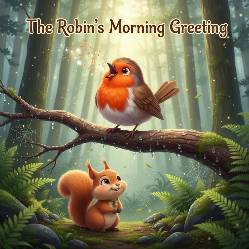 The Robin's Morning Greeting