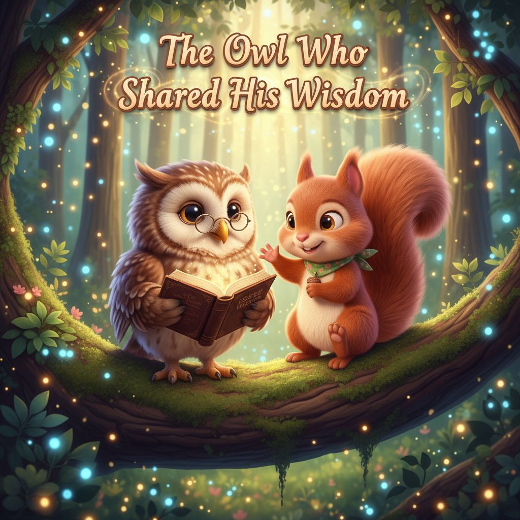 The Owl Who Shared His Wisdom